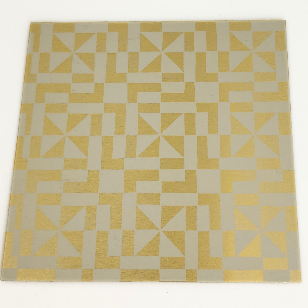 Pinwheel Aluminum Sheet 3x3"