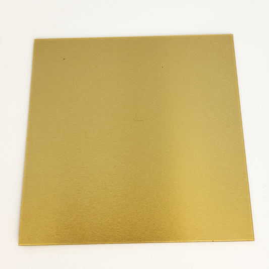 Plain Aluminum Sheet 3x3"