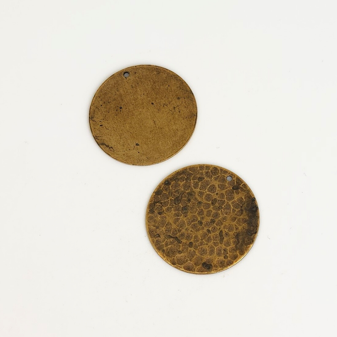 Hammered Disk 25mm
