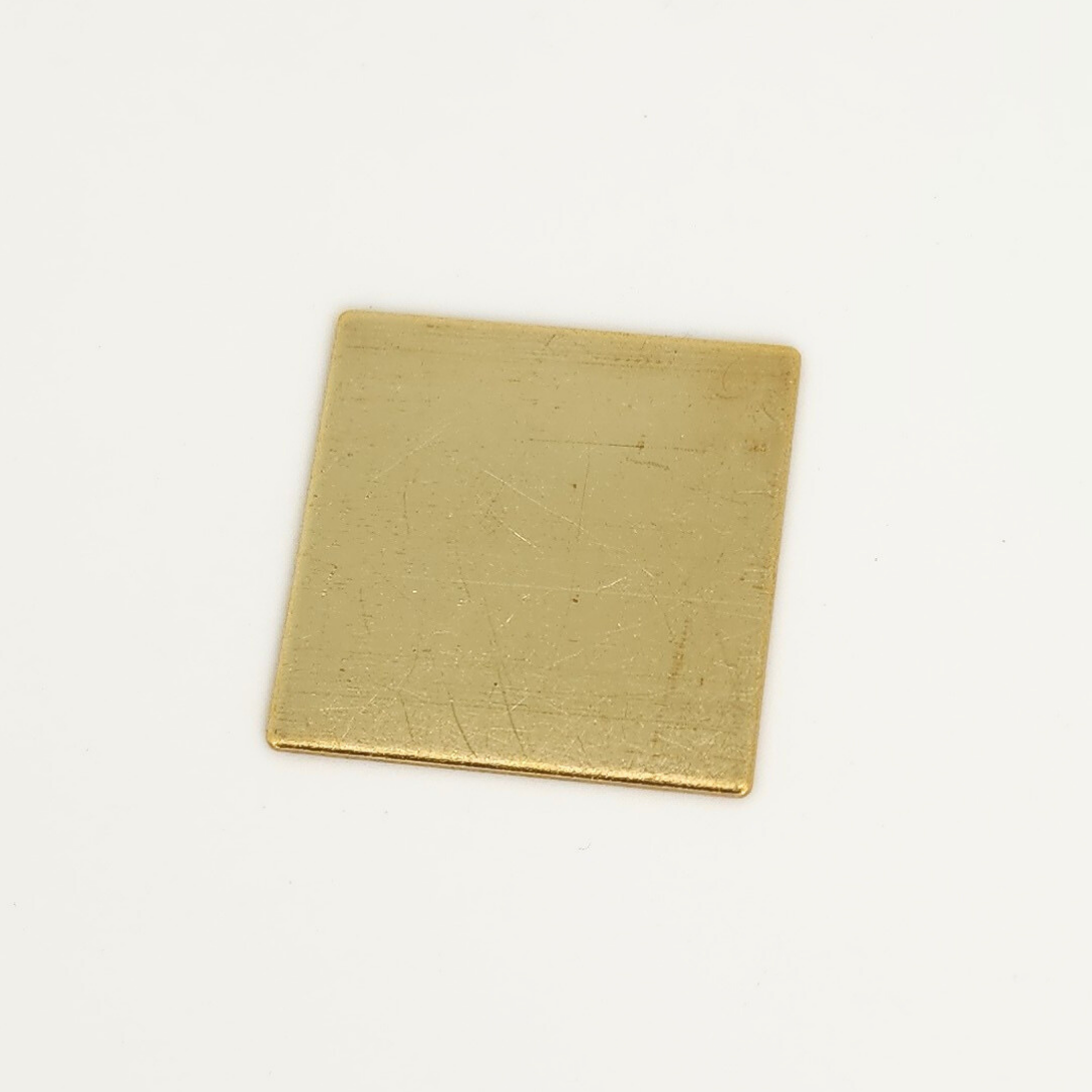 '-B- Brass Square 3/4"