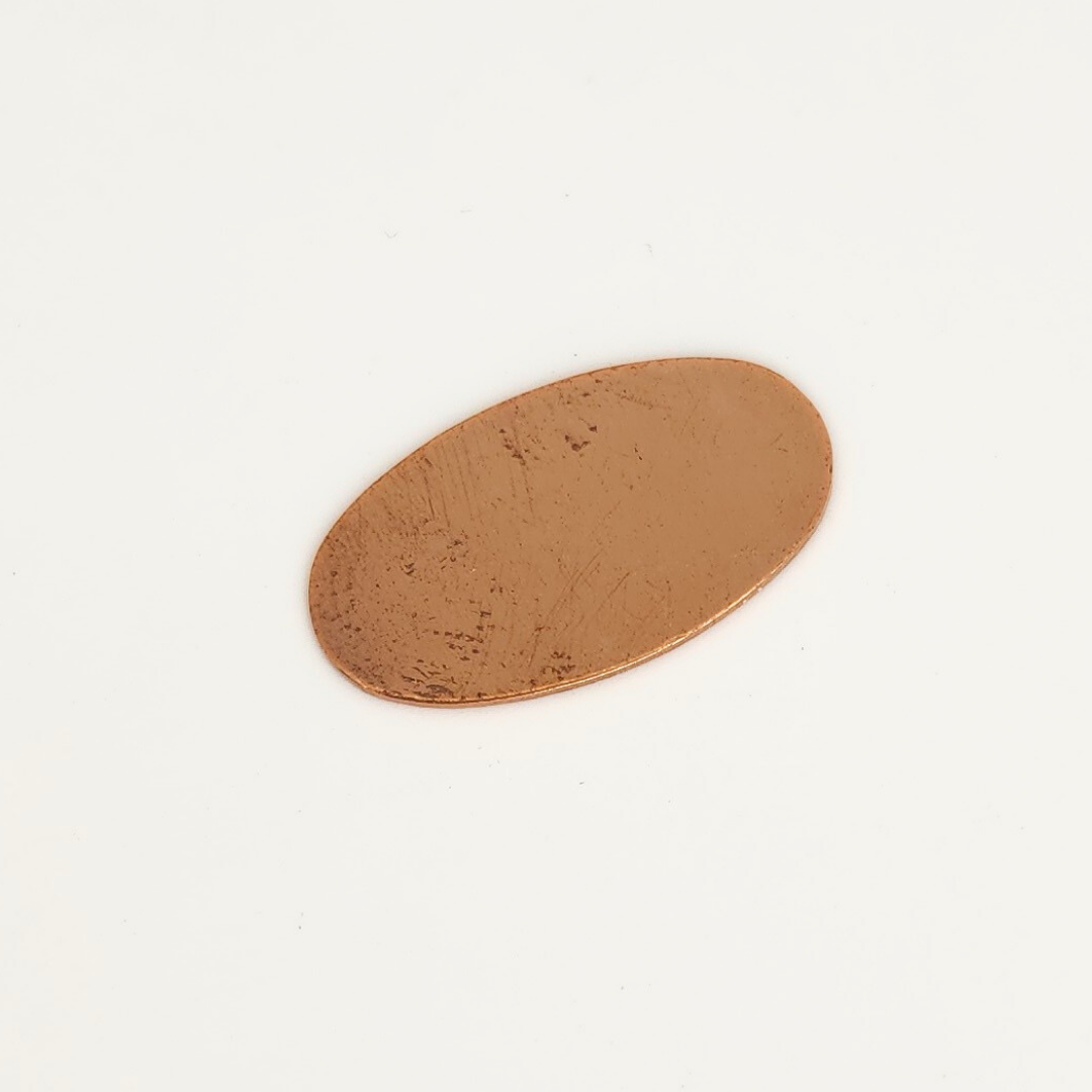 '-A- Copper Oval .5x.75"