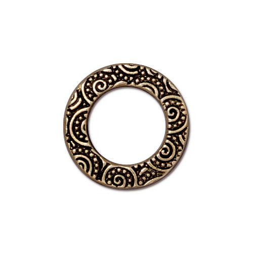 Spiral Ring Link
