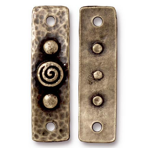 Spiral & Rivets Link 39x11mm