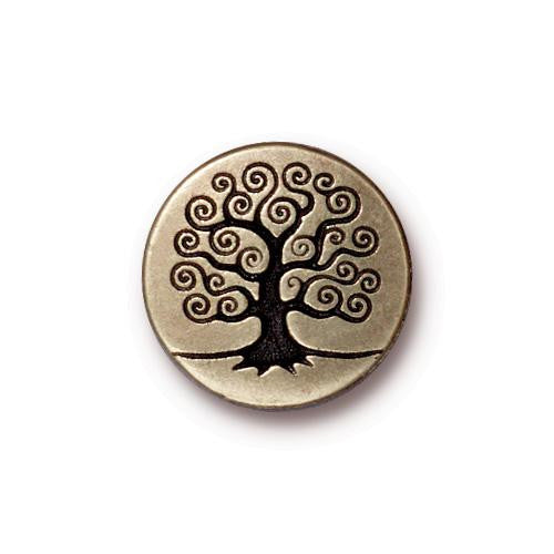 Tree of Life Button 16mm