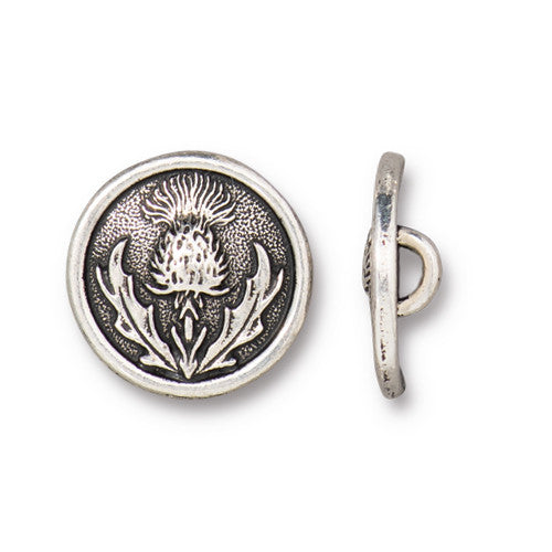 Thistle Button 14mm