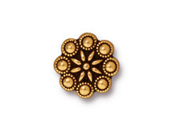 Czech Rosette Button 12.25mm