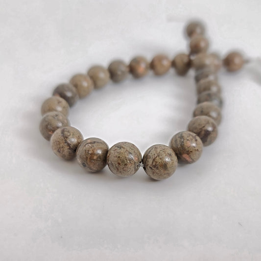 Bark Jasper Round 8mm