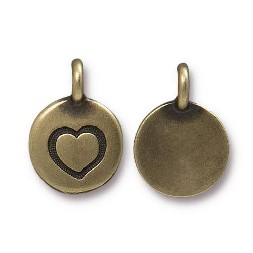 Heart Charm 11mm