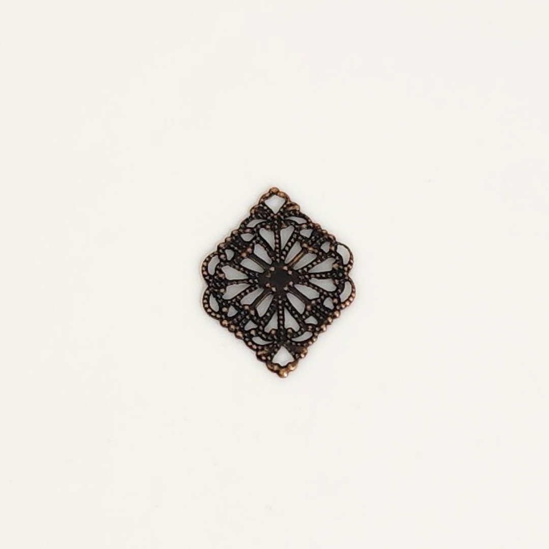 Filigree Diamond 21x15mm