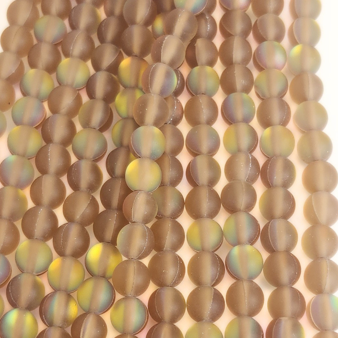 Glitter Moonstone (Synthetic) 6mm