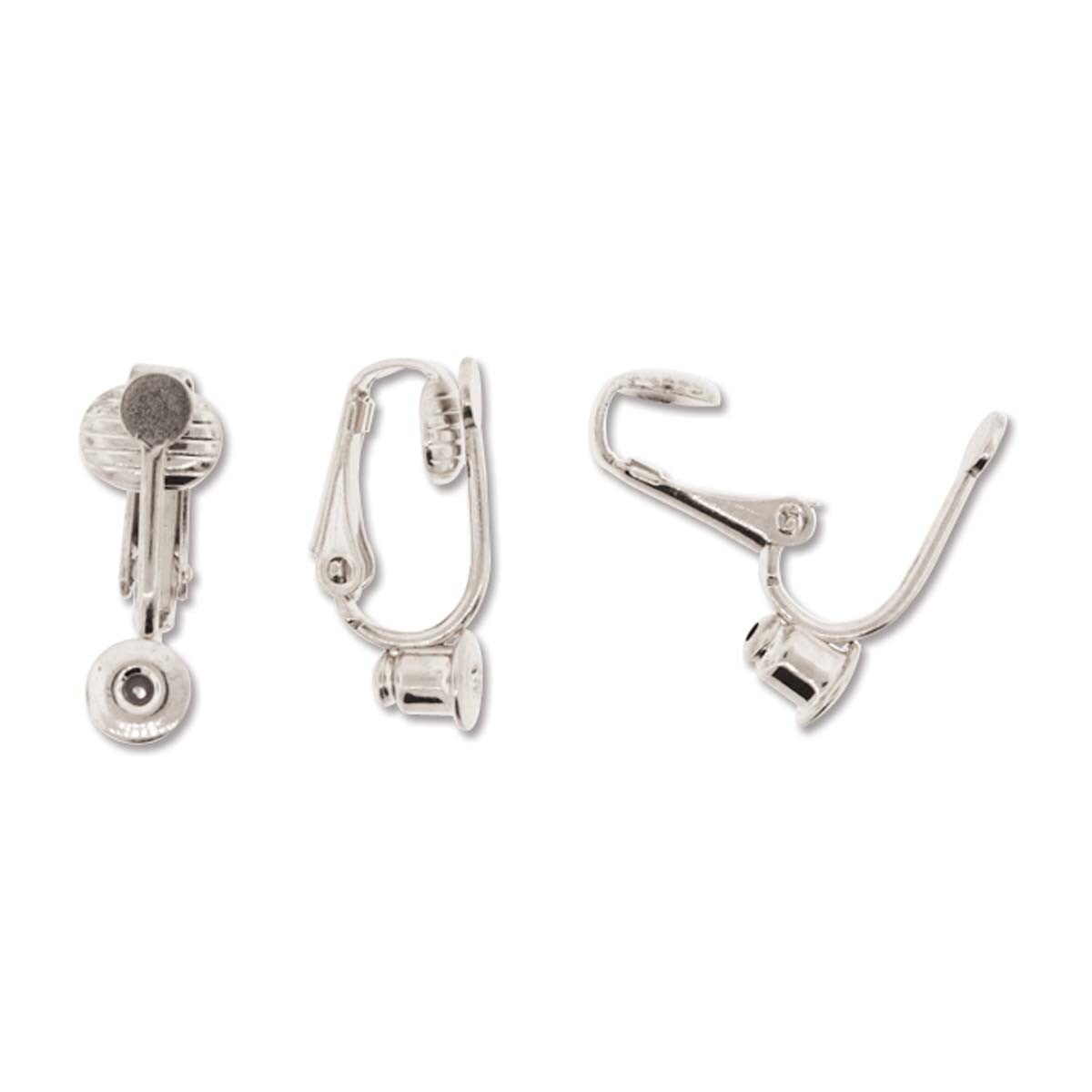 Silver Earring Converter 9.5x20mm