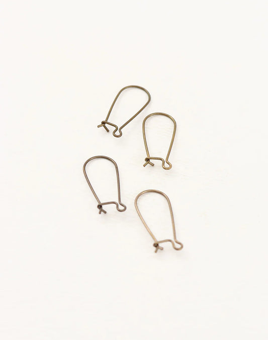 Arched Ear Wire 20x9mm