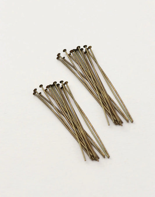 Brass Head Pin 2"
