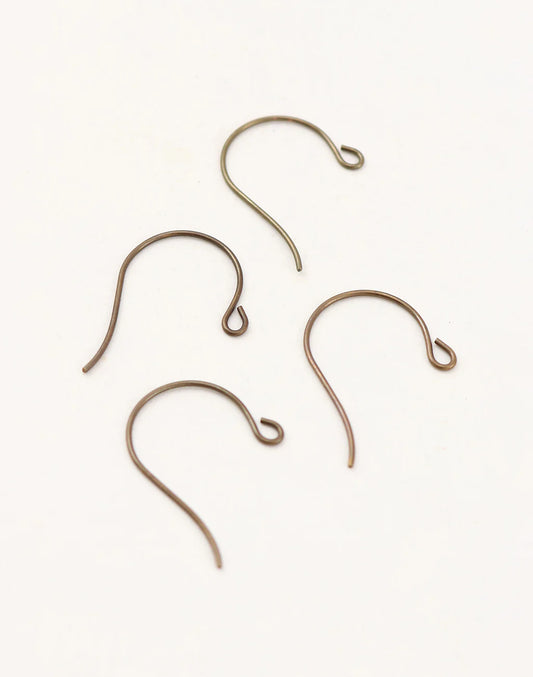 Round Loop Ear Wire 27x15mm