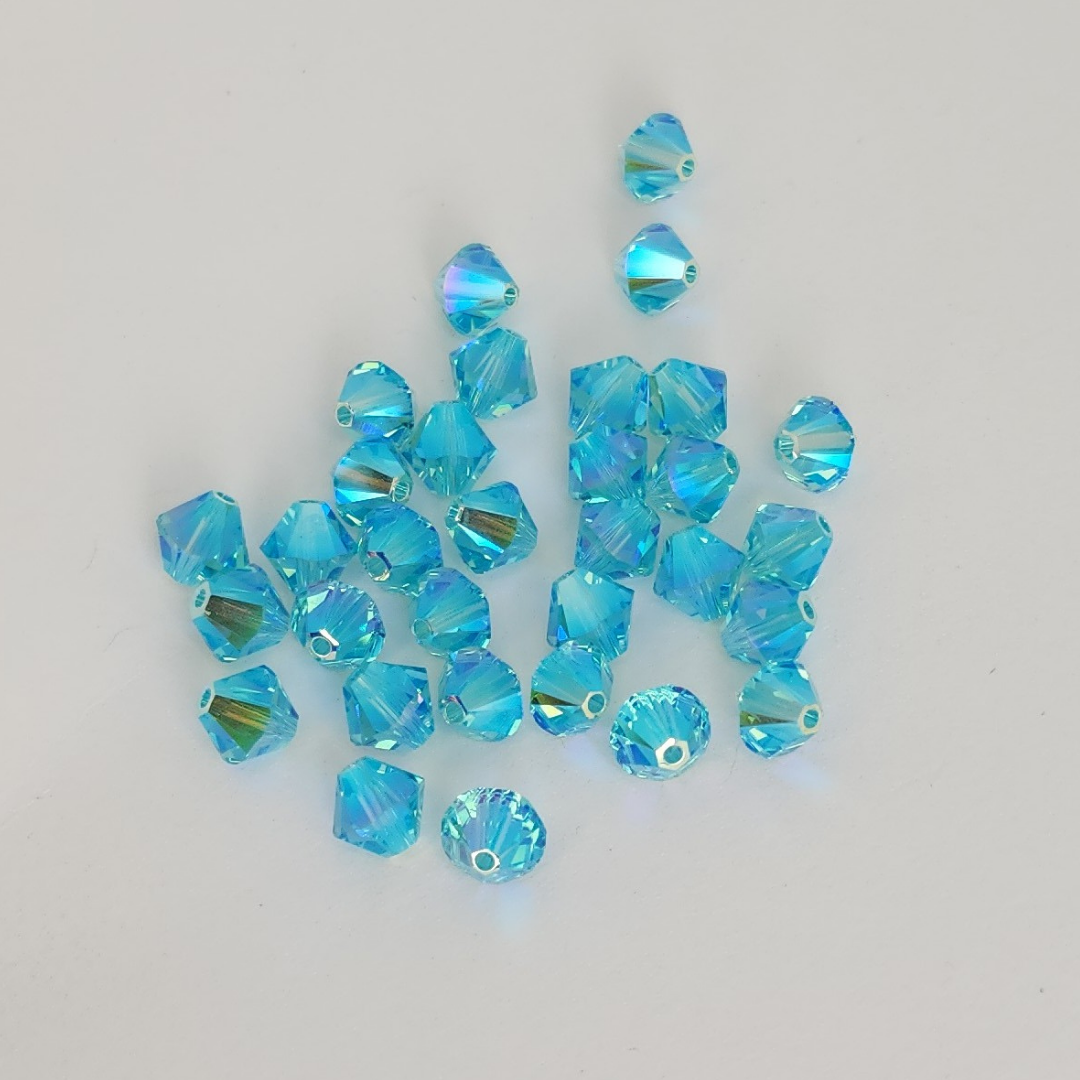 Bicone 6mm AB2X