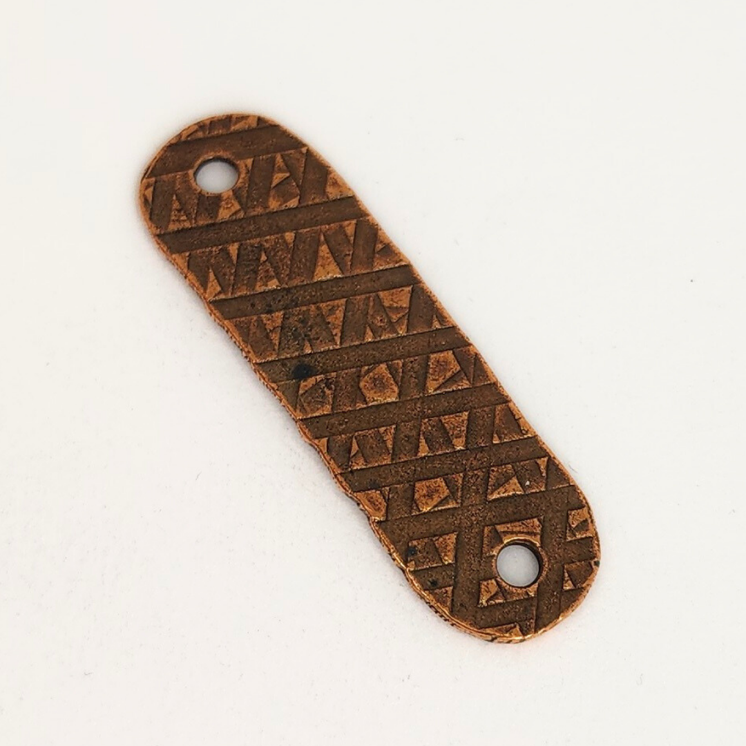 Rock & Roll ID Tag 40x12mm