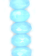 Gem Cut Rondelle 3x5mm