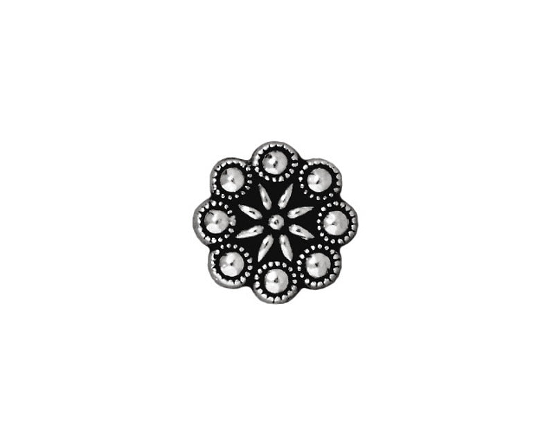 Czech Rosette Button 12.25mm