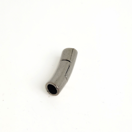Antique Silver Magnetic Tube Clasp 25mm