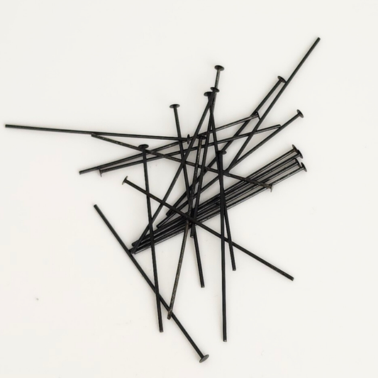 Black Head Pin 1.5"