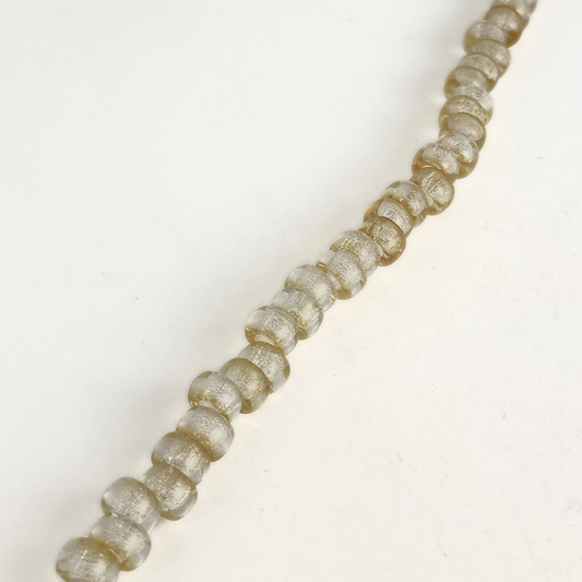Crystal/Gold Pony 3mm