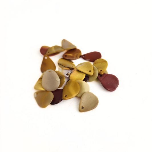 Matte Mookite Tear Drop