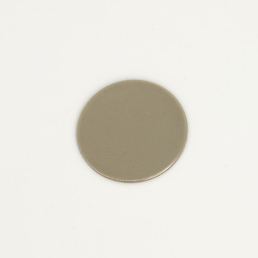 Circle Nickel Silver 1/2"