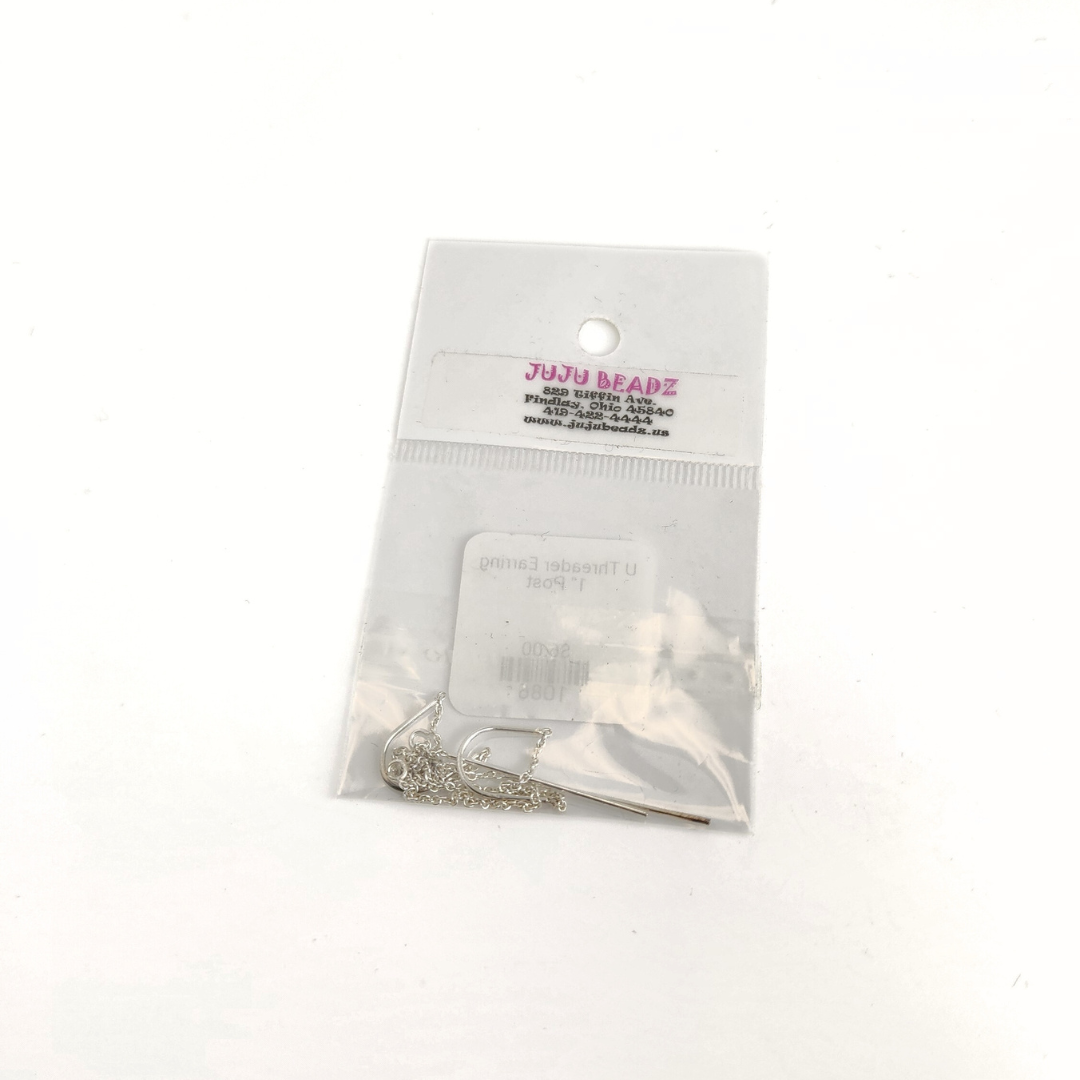 U Threader Earring 1" Post