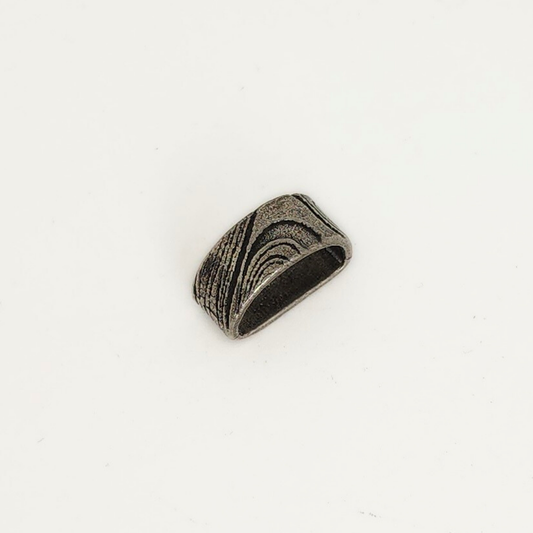 Antique Silver MP Wood Grain Spacer
