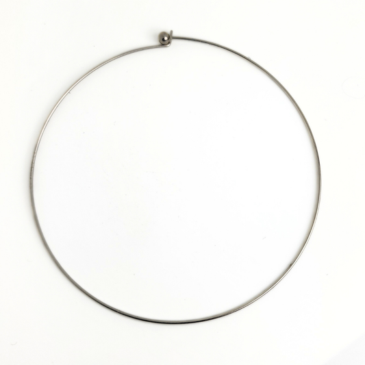 Silver Neck Wire 130mm