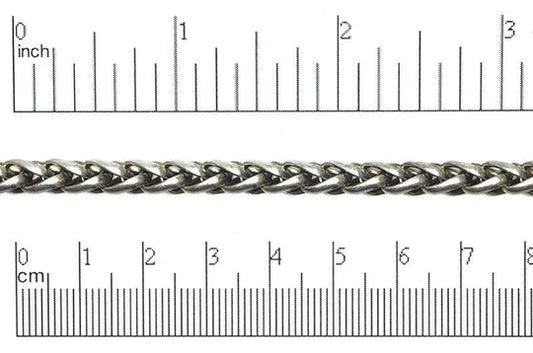 Antique Silver Wheat Chain 5.5mm