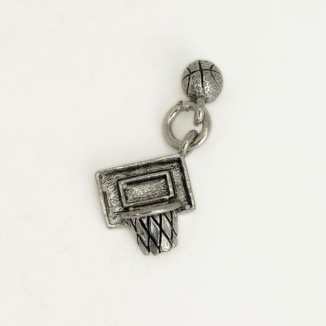 Basketball/Hoop Charm