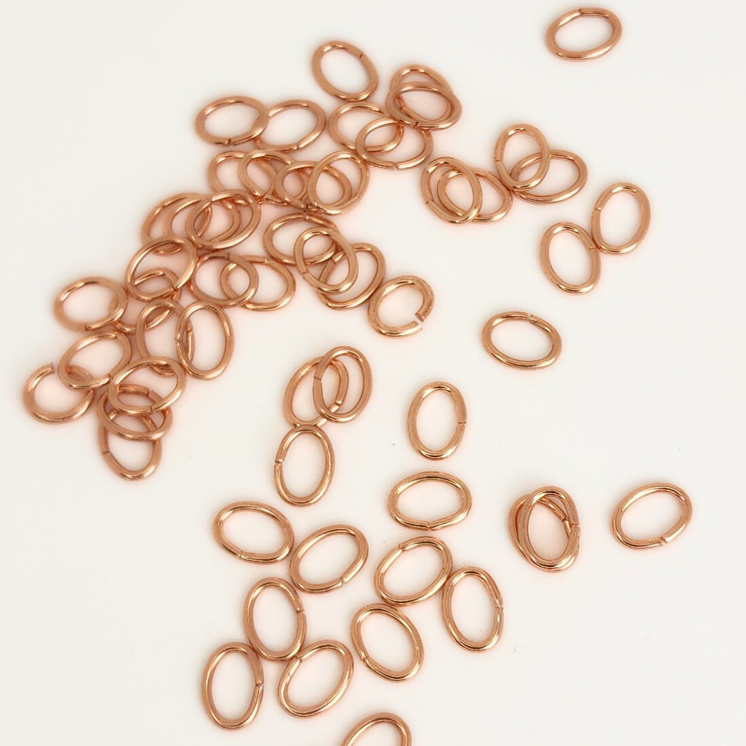 Oval Jump Ring 6x8mm