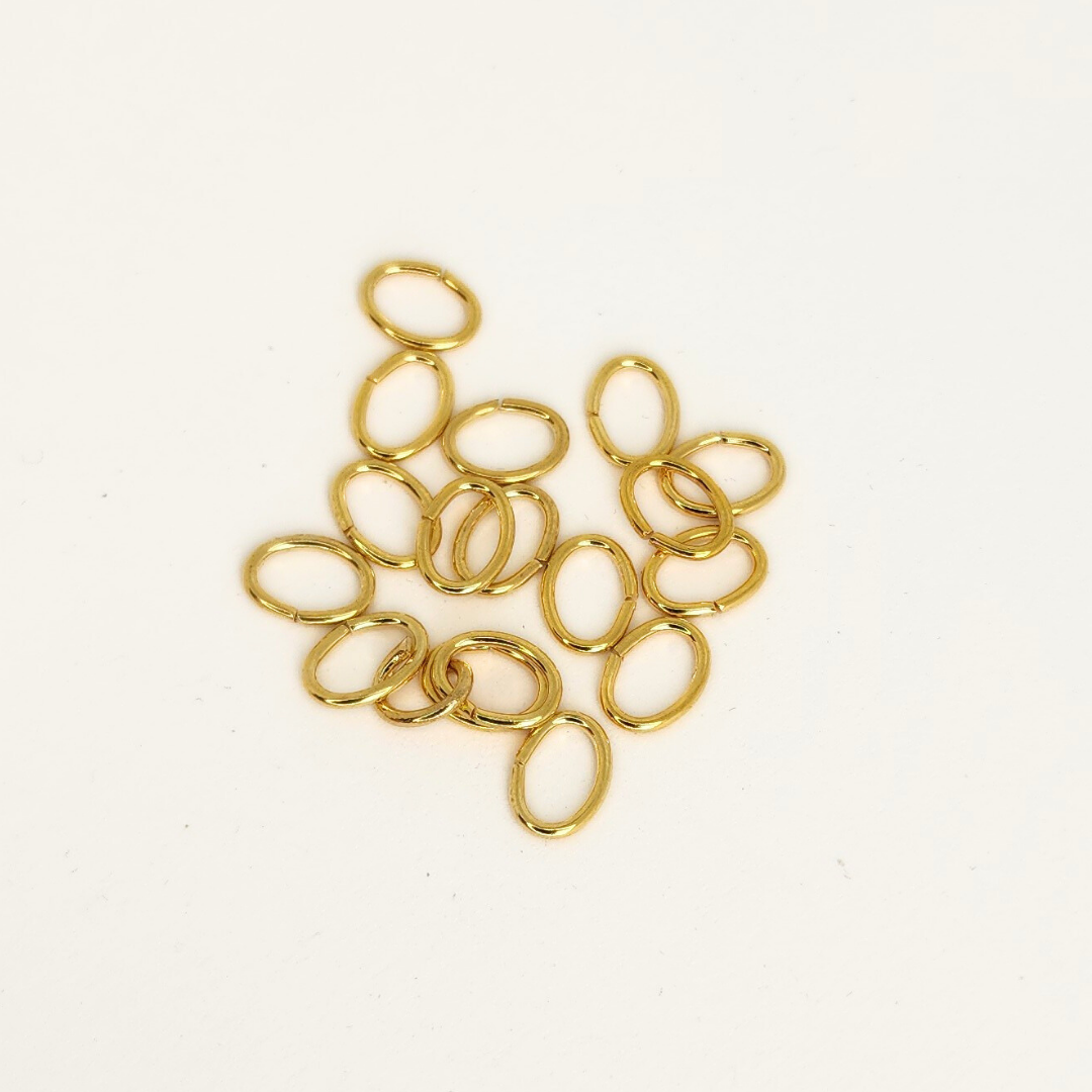 Oval Jump Ring 6x8mm