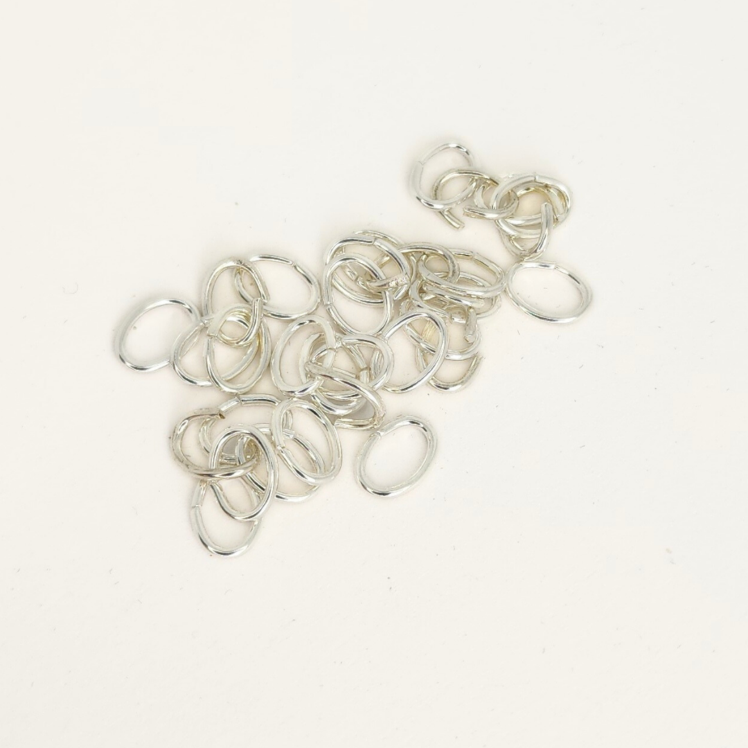 Oval Jump Ring 6x8mm