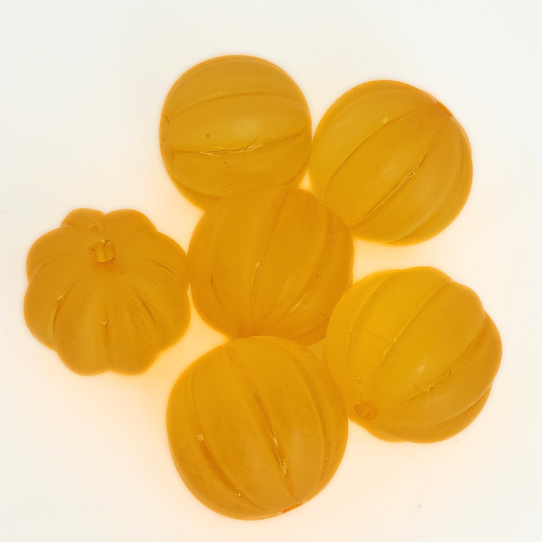 Frosted Orange Pumpkin 16mm