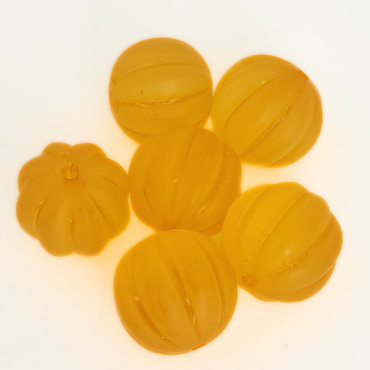 Frosted Orange Pumpkin 16mm