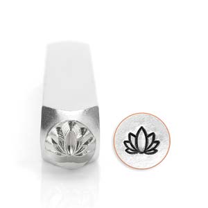 Lotus Stamp 6mm