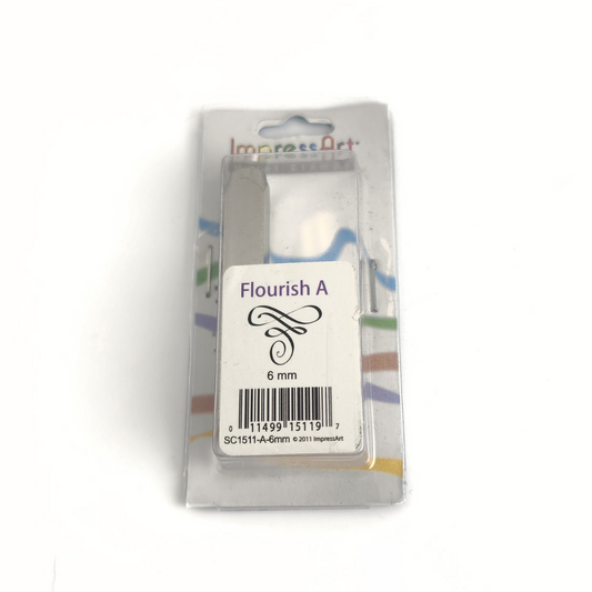 {A} Flourish Stamp 6mm