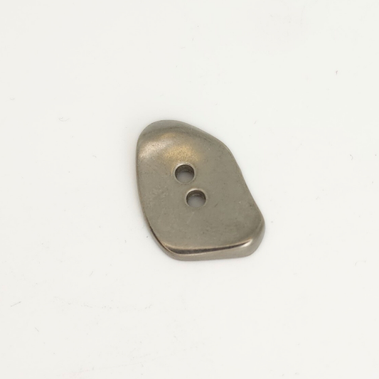 Dull Silver Full Metal Button 23mm