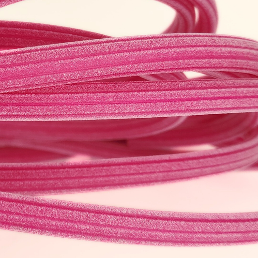 Pink Corduroy Rubber 10x7mm