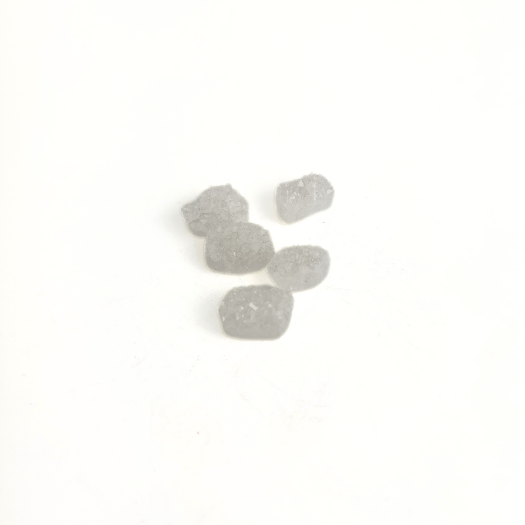 White Druzy Quartz Assorted