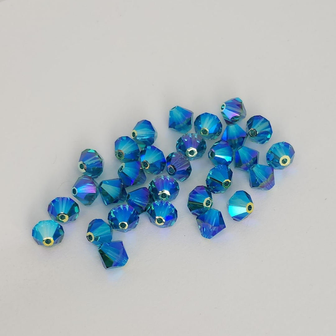 Bicone 6mm AB2X
