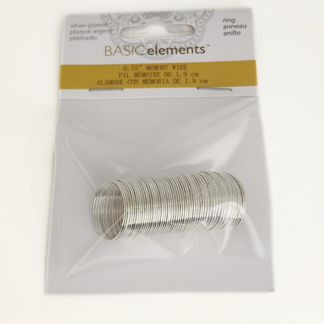 Memory Wire Ring 3/4"