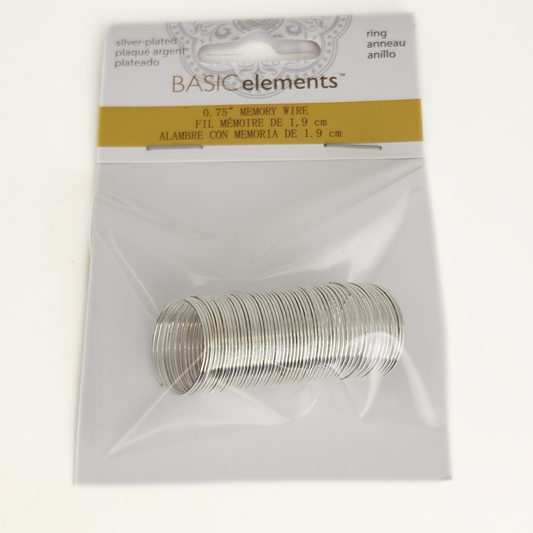 Memory Wire Ring 3/4"