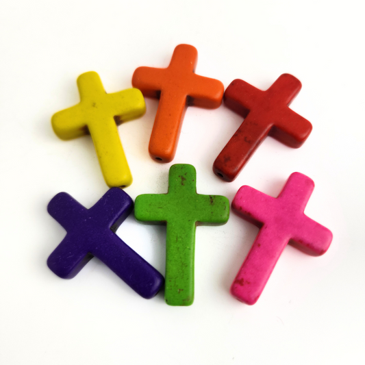 Magnesite Cross 20x30mm