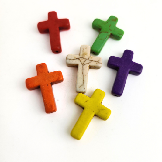 Magnesite Cross 18x25mm