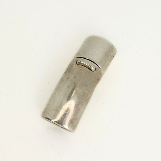 Antique Silver Long Magnetic Clasp 38.5x14mm