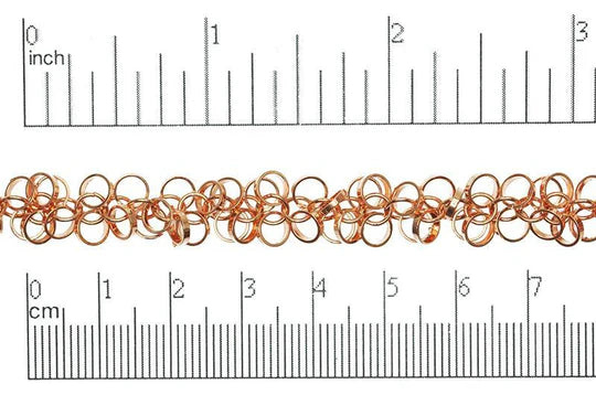 Copper Plated Dangle Links 5mm