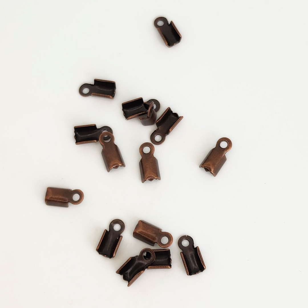 Fold Over Crimp 9x4mm